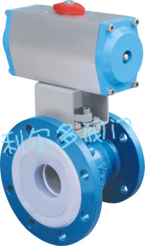 Control principle and characteristics of fluorine lined valve